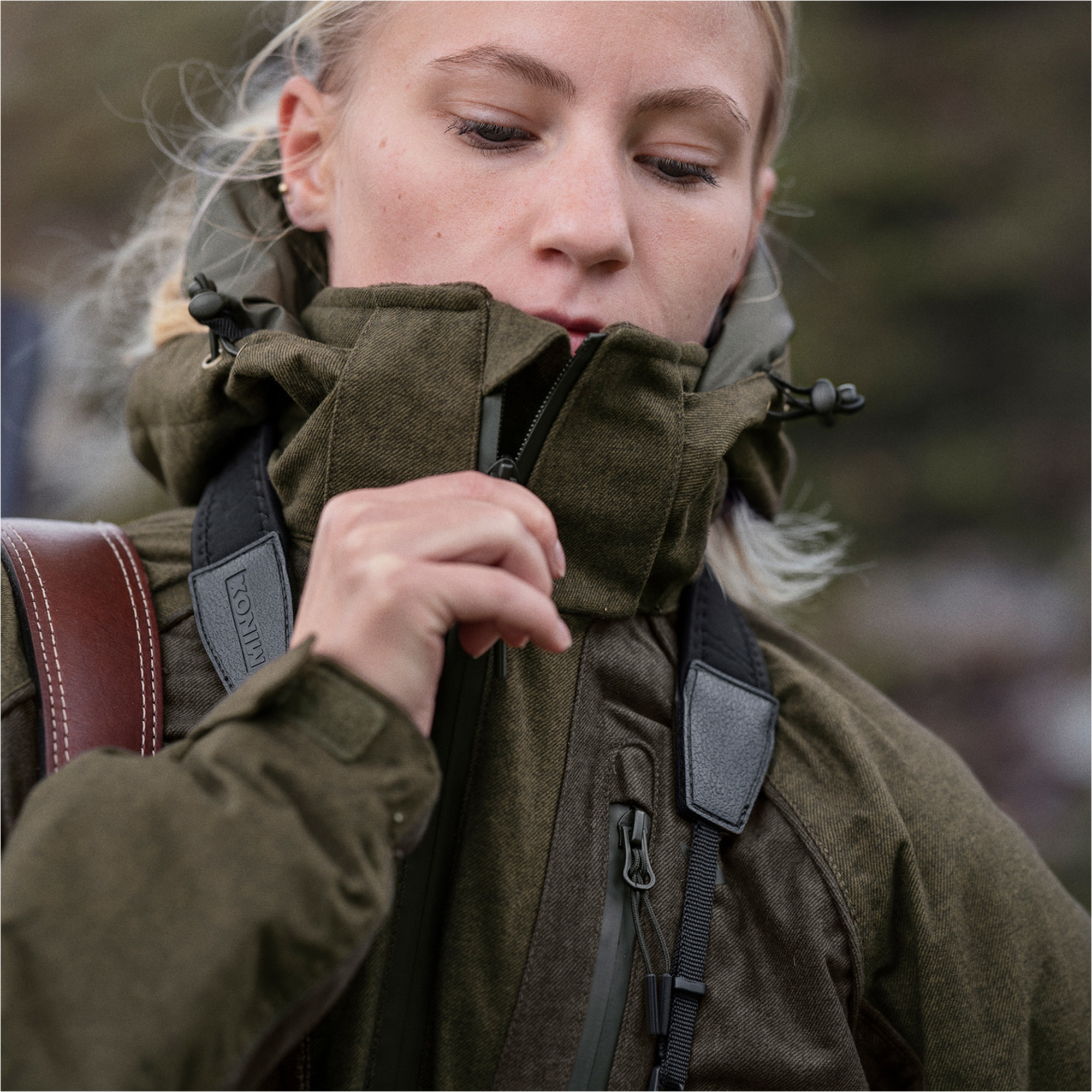Seeland Womens Avail Aya Insulated Jacket 10022064 - Pine Green / Demitasse Brown